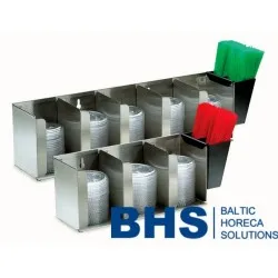 Disposable cup lid organizer stand BHS-HoReCa BHS460035