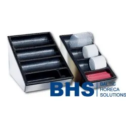 Disposable cup lid organizer stand BHS-HoReCa BHS460041