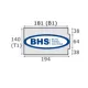 Napkin holder BHS-HoReCa BHS430223