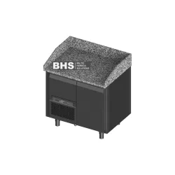 Counter freezer with granite worktop Novameta BHS-FM0-N101-94/70/90
