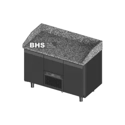 Counter freezer with granite worktop Novameta BHS-FM0-N202-130/70/90