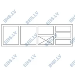 Refrigerated counter with drawers Novameta BHS-FP0-E342-172/70/90