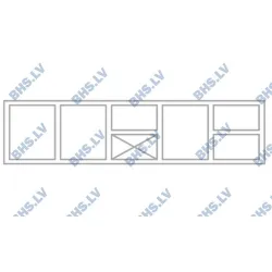 Refrigerated counter with drawers Novameta BHS-FP0-E433-213/70/90