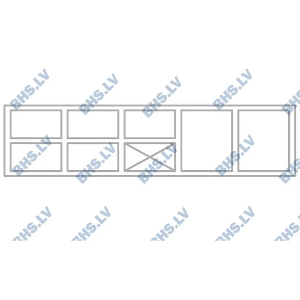 Refrigerated counter with drawers Novameta BHS-FP0-E436-213/70/90