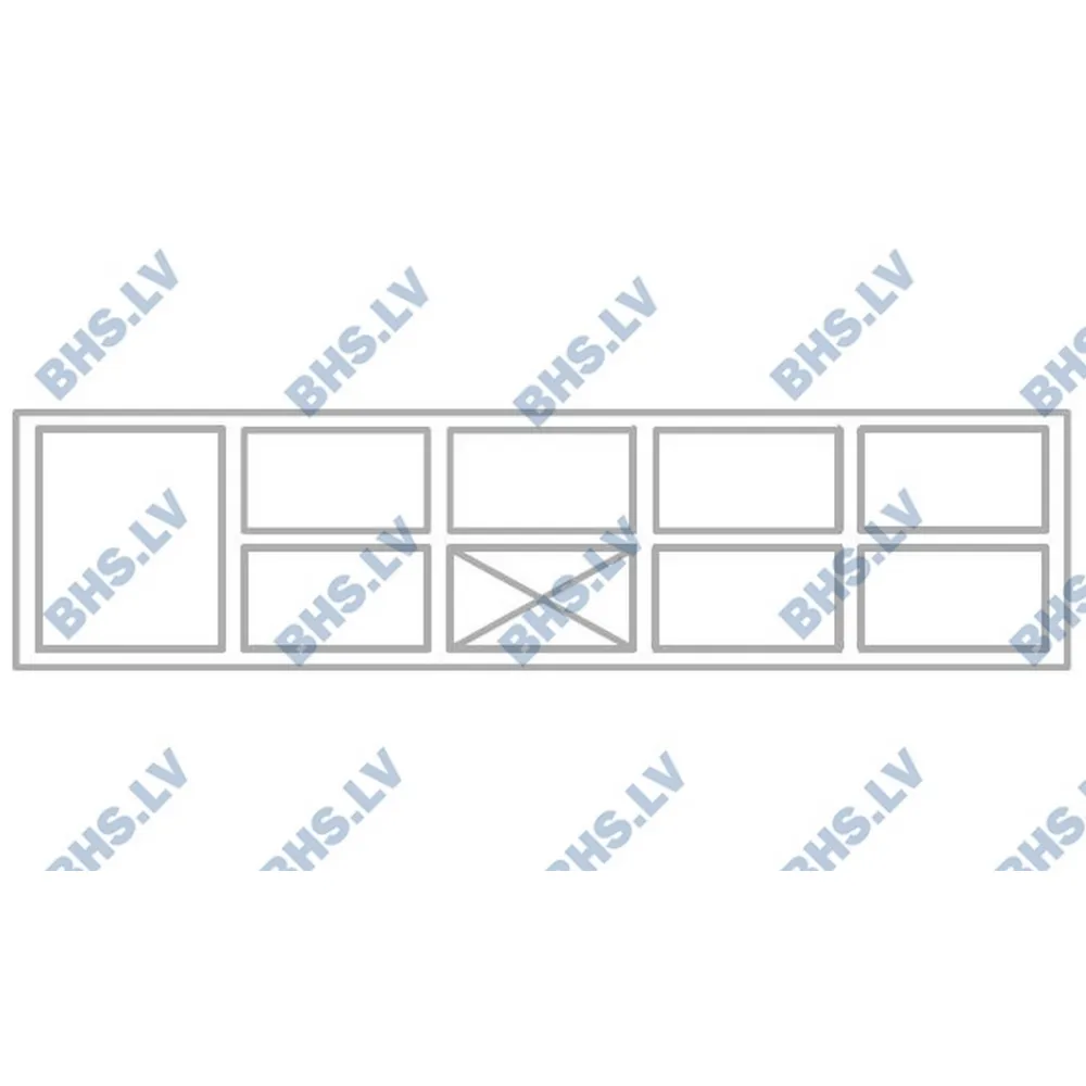 Refrigerated counter with drawers Novameta BHS-FP0-E439-213/70/90