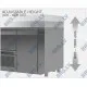 Counter freezer with lifting mechanism Novameta BHS-FPR-N101-114/70/90