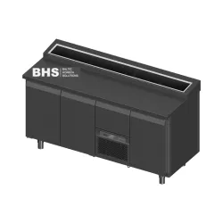 Saladette counter Novameta BHS-FS0-E303-172/70/90