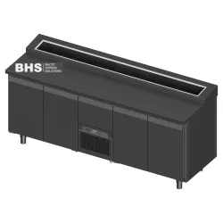 Saladette counter Novameta BHS-FS0-E404-213/70/90
