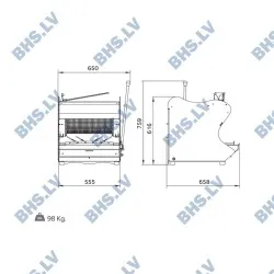 Bread slicer ROLLMATIC MG-G42
