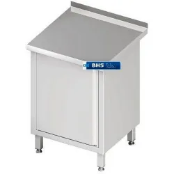 Metal table with hinged doors Novameta DPO-VLU-60/60/90