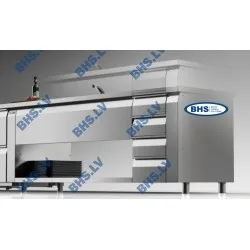 Counter freezer with drawers Novameta BHS-FP0-N101-94/70/90