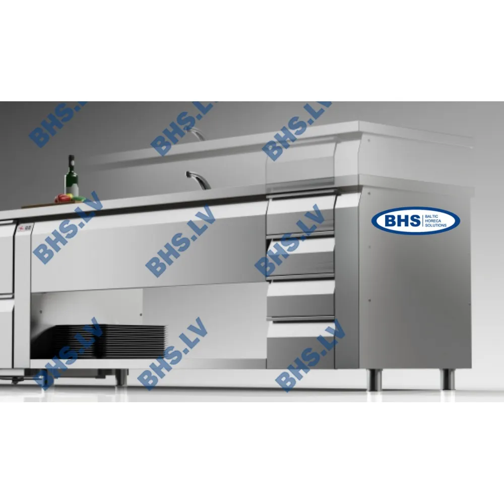 Refrigerated counter with drawers Novameta BHS-FP0-E313-172/70/90
