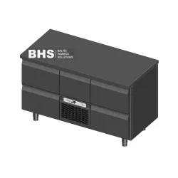 Refrigerated counter with drawers Novameta BHS-FP0-E212-130/70/90