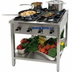 Gas hob with stand or neutral cabinet Stalgast 978511