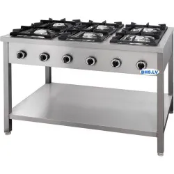 Gas hob with stand or neutral cabinet Stalgast 979611