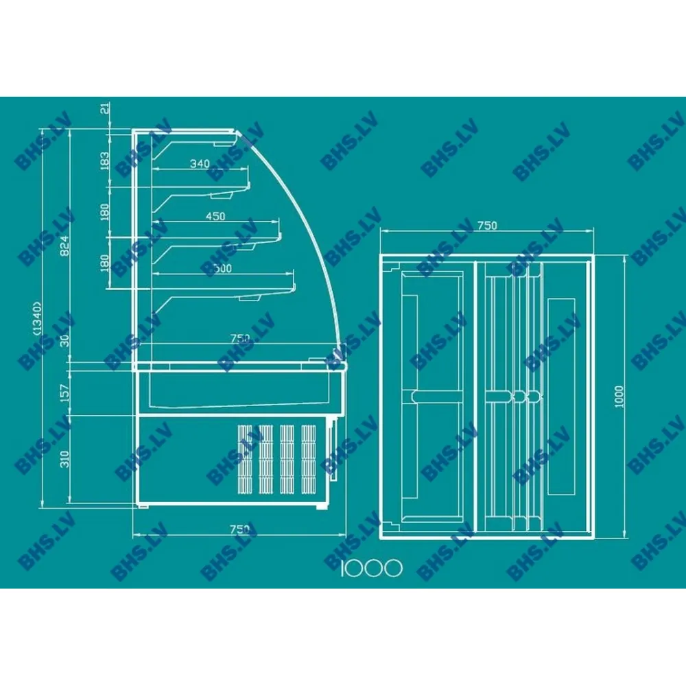 Pastry Display Cabinet UNIS COOL 1421611