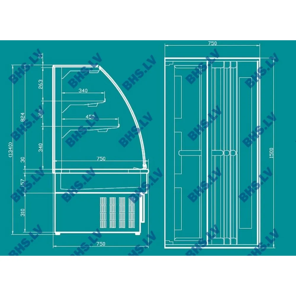 Pastry Display Cabinet UNIS COOL 1421621