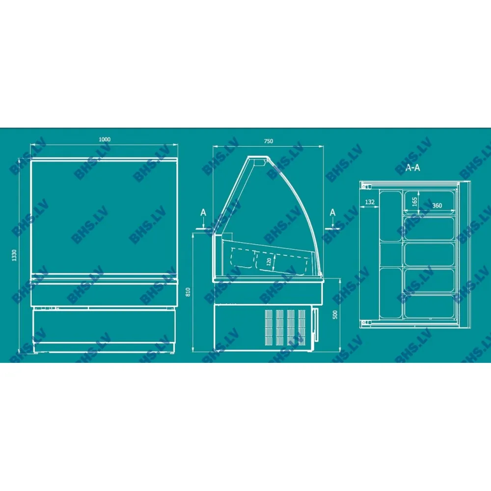 Pastry Display Cabinet UNIS COOL 1426R11
