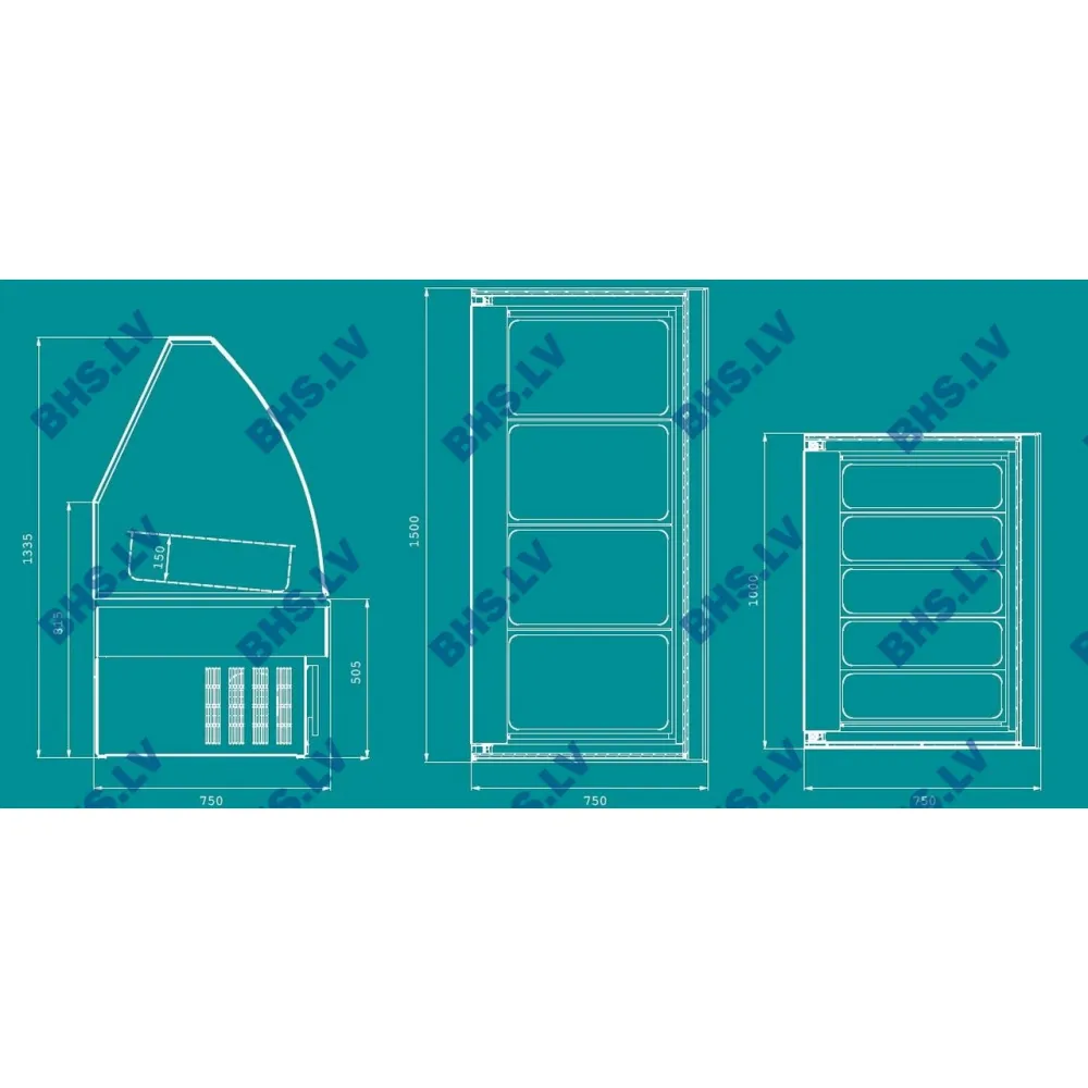 Pastry Display Cabinet UNIS COOL 1420521