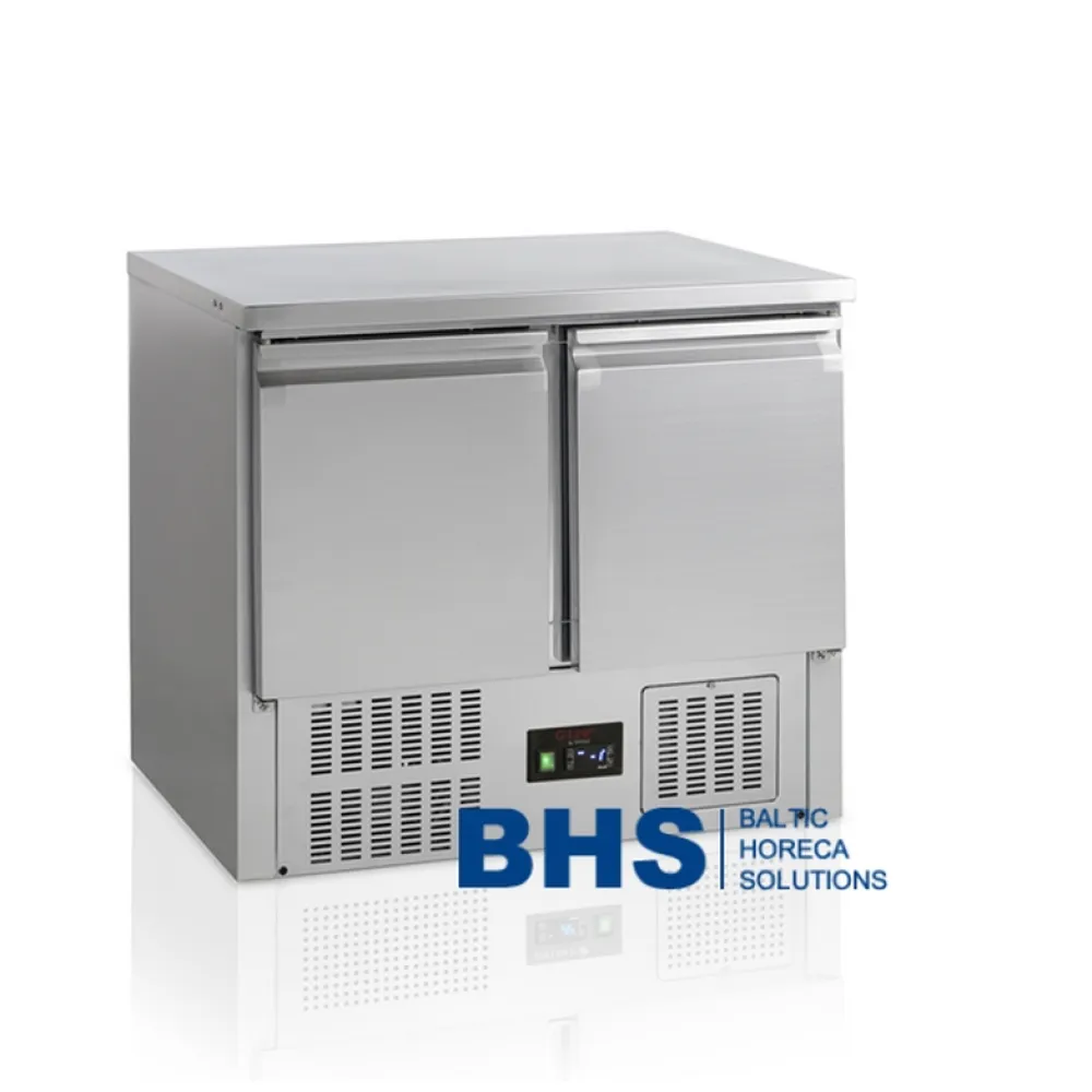 Counter refrigerator table without drawers TEFCOLD GS91
