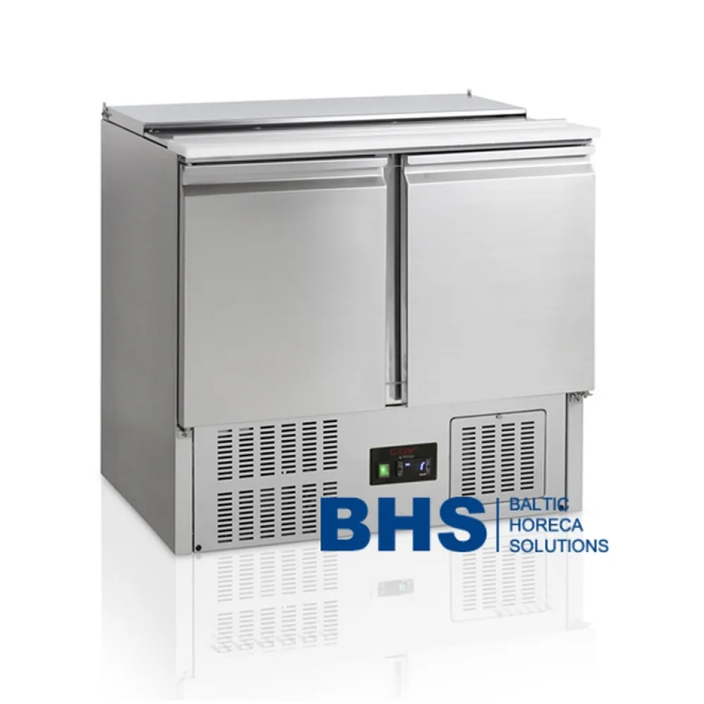 Counter refrigerator table without drawers TEFCOLD GS92