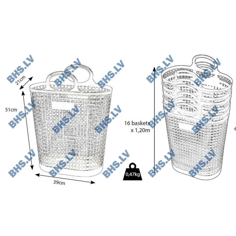 Shopping basket and trolley KANGURO4227