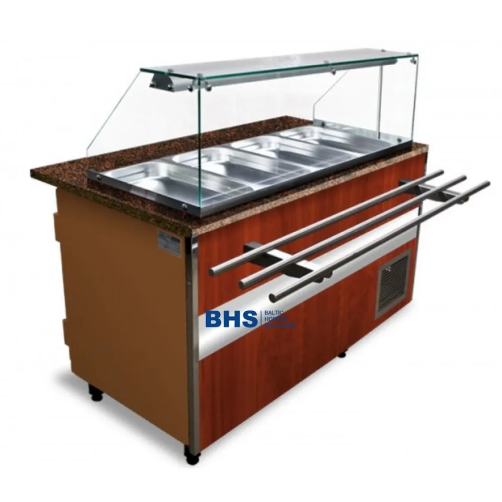 Hot display counter for canteens IGLOO GL107-BEMAR