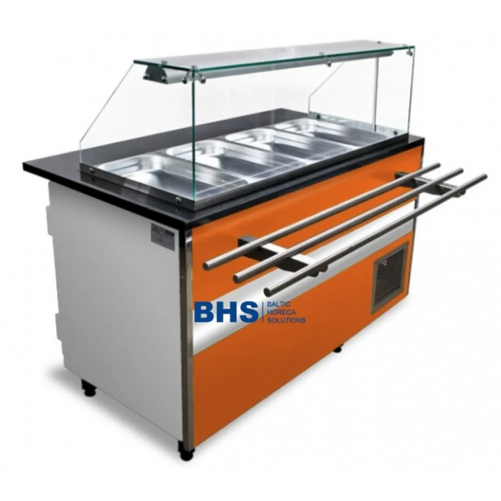 Hot display counter for canteens IGLOO GL107-BEMAR