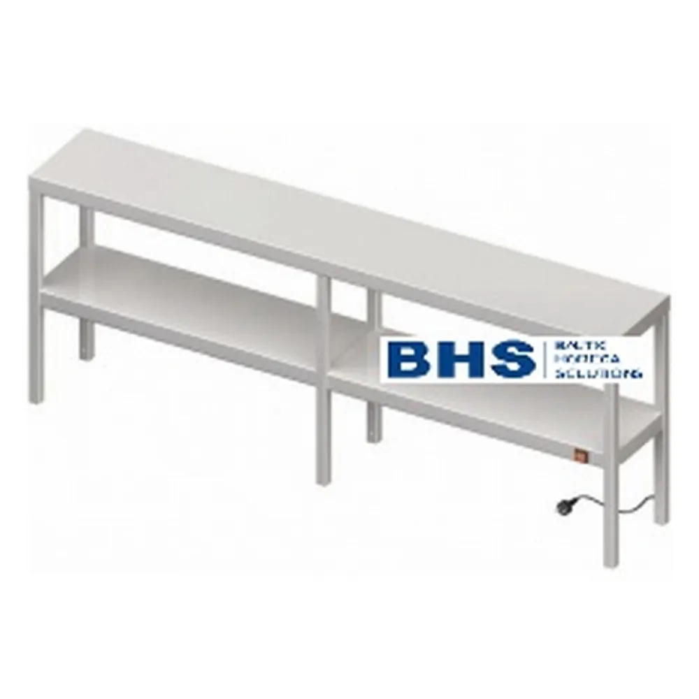 Heat-Retaining Shelf for Food Service with Two Shelves Novameta BHS-LKP1-130 / 30 / 70