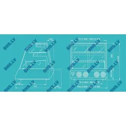 Countertop display cabinet UNIS COOL 1145120