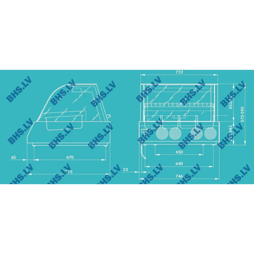 Ice Cream Display Cabinet UNIS COOL 1148320