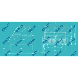 Ice Cream Display Cabinet UNIS COOL 1148320