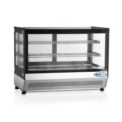 Countertop display cabinet TEFCOLD LCT900F/BLACK