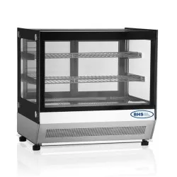 Countertop display cabinet TEFCOLD LCT750F/BLACK