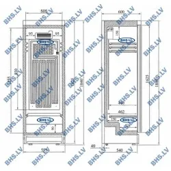 Refrigerator TEFCOLD SD1380