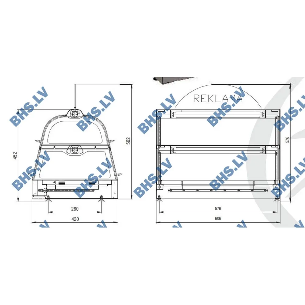 Pastry Display Cabinet UNIS COOL 1080110