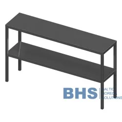 Serving bridge with 2 shelves Novameta BHS-LPL2-140-30-70