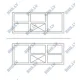 Refrigerated counter with drawers Novameta BHS-FP0-E230-130/70/90