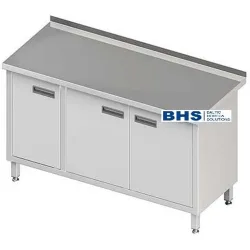 Metal table with hinged doors Novameta DPO-VLU-170/60/90