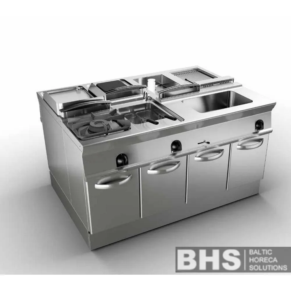 Electric hob with stand or neutral cabinet TECNOINOX 716111
