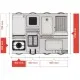 Electric hob with stand or neutral cabinet TECNOINOX 716111