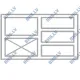 Counter freezer with granite worktop Novameta BHS-FM0-N121-94/70/90