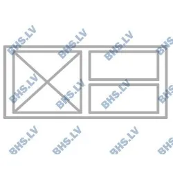 Low freezer counter Novameta BHS-FP0-N125-94/70/65