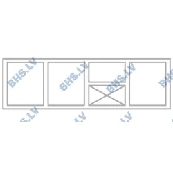 Refrigerated Table for Pastry Trays Novameta BHS-FP0-E307-196/70/90
