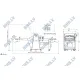 Dough sheeter ROLLMATIC R65T/14