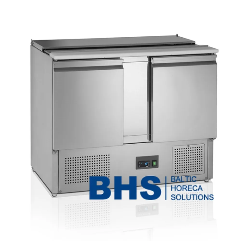 Counter refrigerator table without drawers TEFCOLD SA1045