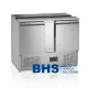 Counter refrigerator table without drawers TEFCOLD SA1045