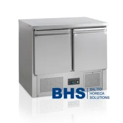 Counter refrigerator table without drawers TEFCOLD SA910