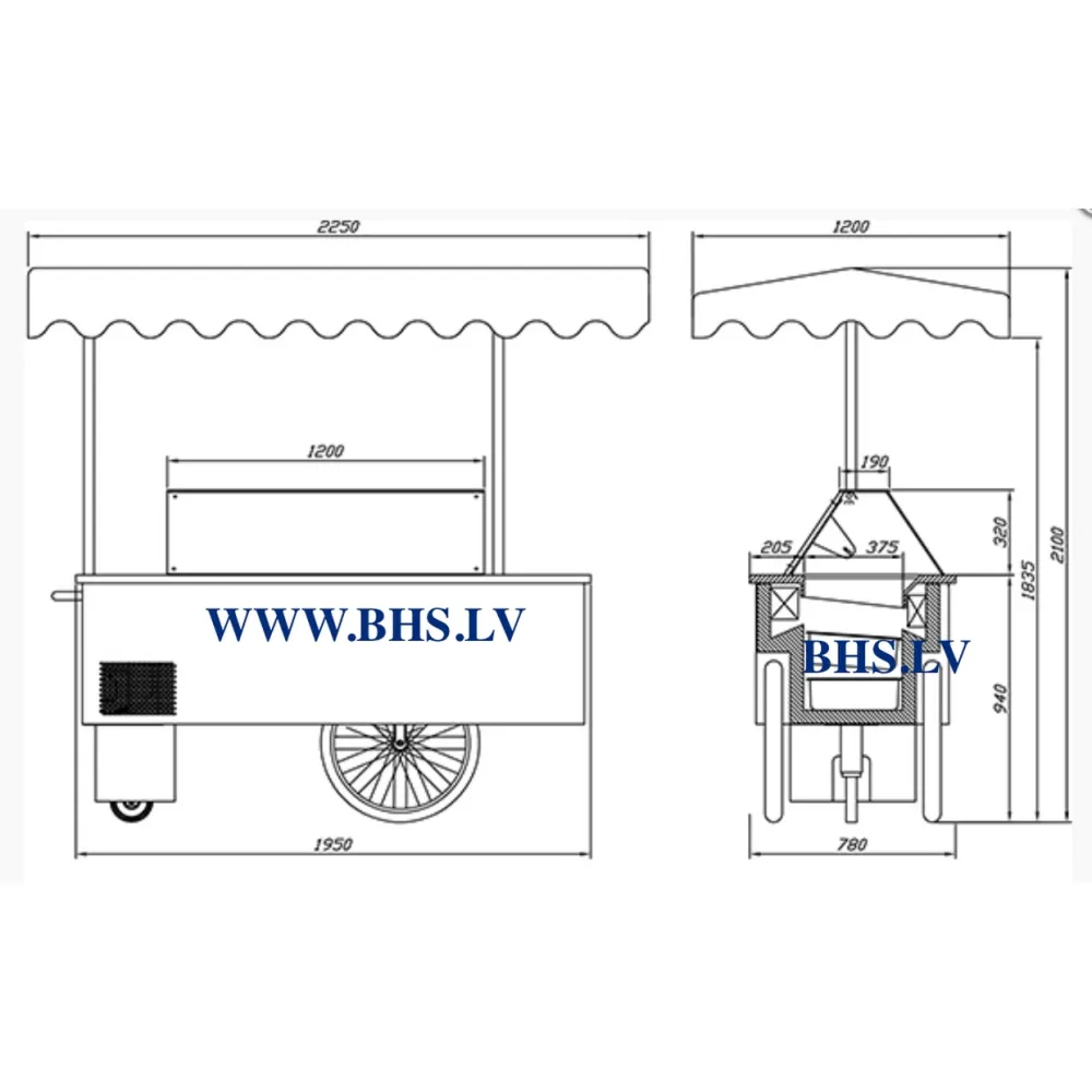 Ice Cream Display Cabinet MAWI YK-1RK7