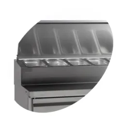Saladette counter TEFCOLD SS8300